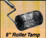 CC946 Kraft Tools - 8in Roller Tamp w/1-3/8in Button Handle Adapter CC946